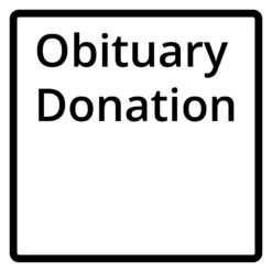 Obituary Donation